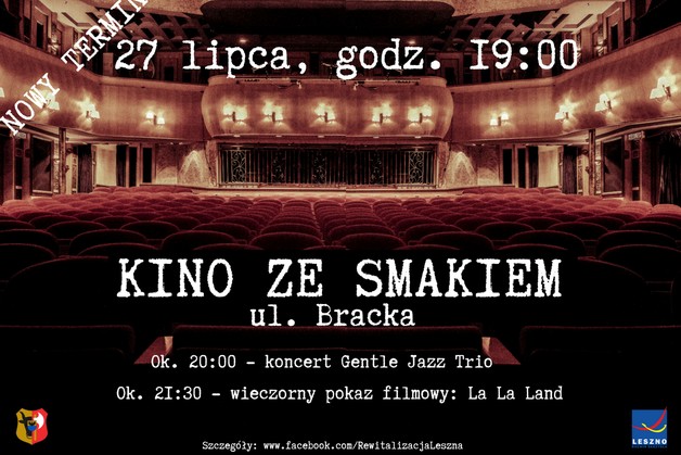 Muzyczne kino ze Smakiem na ul Brackiej