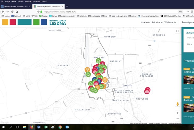 Mapa obszaru rewitalizacji już on-line