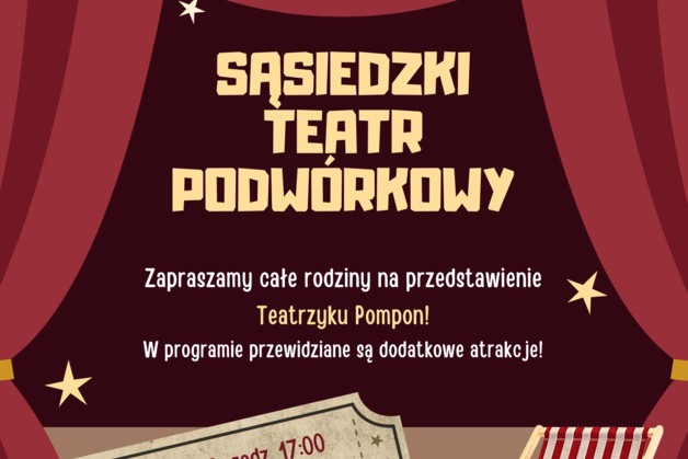 Sąsiedzki Teatr Podwórkowy przy ulicy Niepodległości