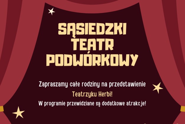 Sąsiedzki Teatr Podwórkowy przy ulicy Frankiewicza