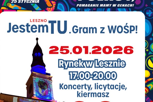 Finał WOŚP na leszczyńskim Rynku!
