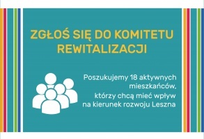 Rozpoczynamy nabór na członków Komitetu Rewitalizacji
