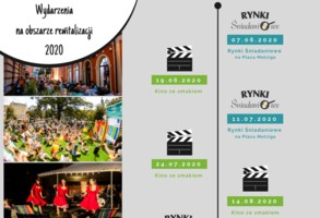 Znamy terminy wydarzeń na obszarze rewitalizacji!