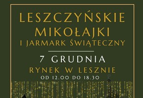Coraz bliżej Święta, czyli Leszczyńskie Mikołajki!