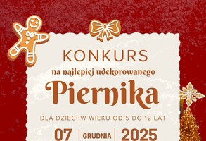 Świąteczne warsztaty piernikowe podczas Leszczyńskich Mikołajek!